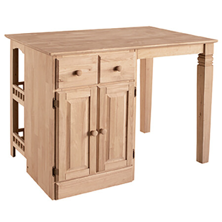 Kitchen Island
One adjustable shelf