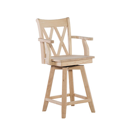 XX Back Swivel w/ Arms
30&#39;&#39;H stool available