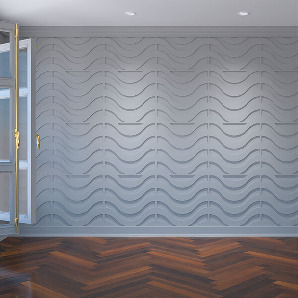 LARGE PARKER DECORATIVE FRETWORK WALL PANELS IN ARCHITECTURAL GRADE PVC