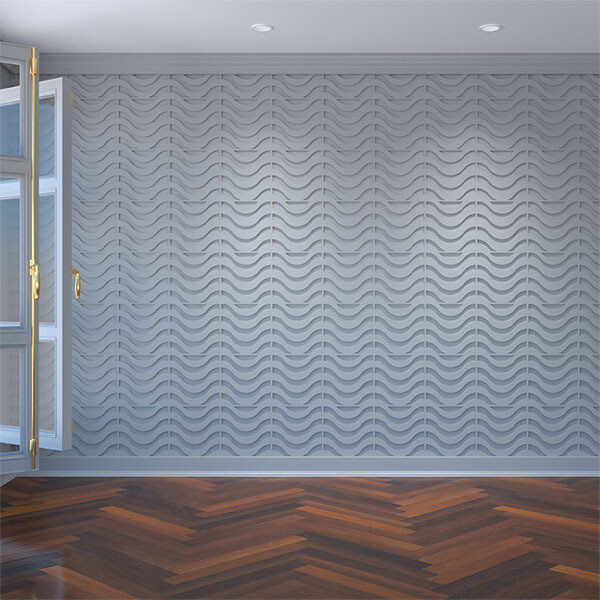 EXTRA SMALL PARKER DECORATIVE FRETWORK WALL PANELS IN ARCHITECTURAL GRADE PVC