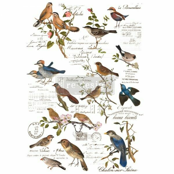 REDESIGN DECOR TRANSFERS® – Postal Birds