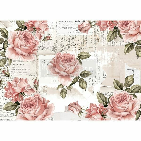 DÉCOR RICE PAPER – Floral Sweetness - 11.5&quot; x 16.25&quot;