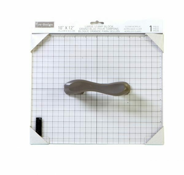 Acrylic Stamp Block 10″ X 12″