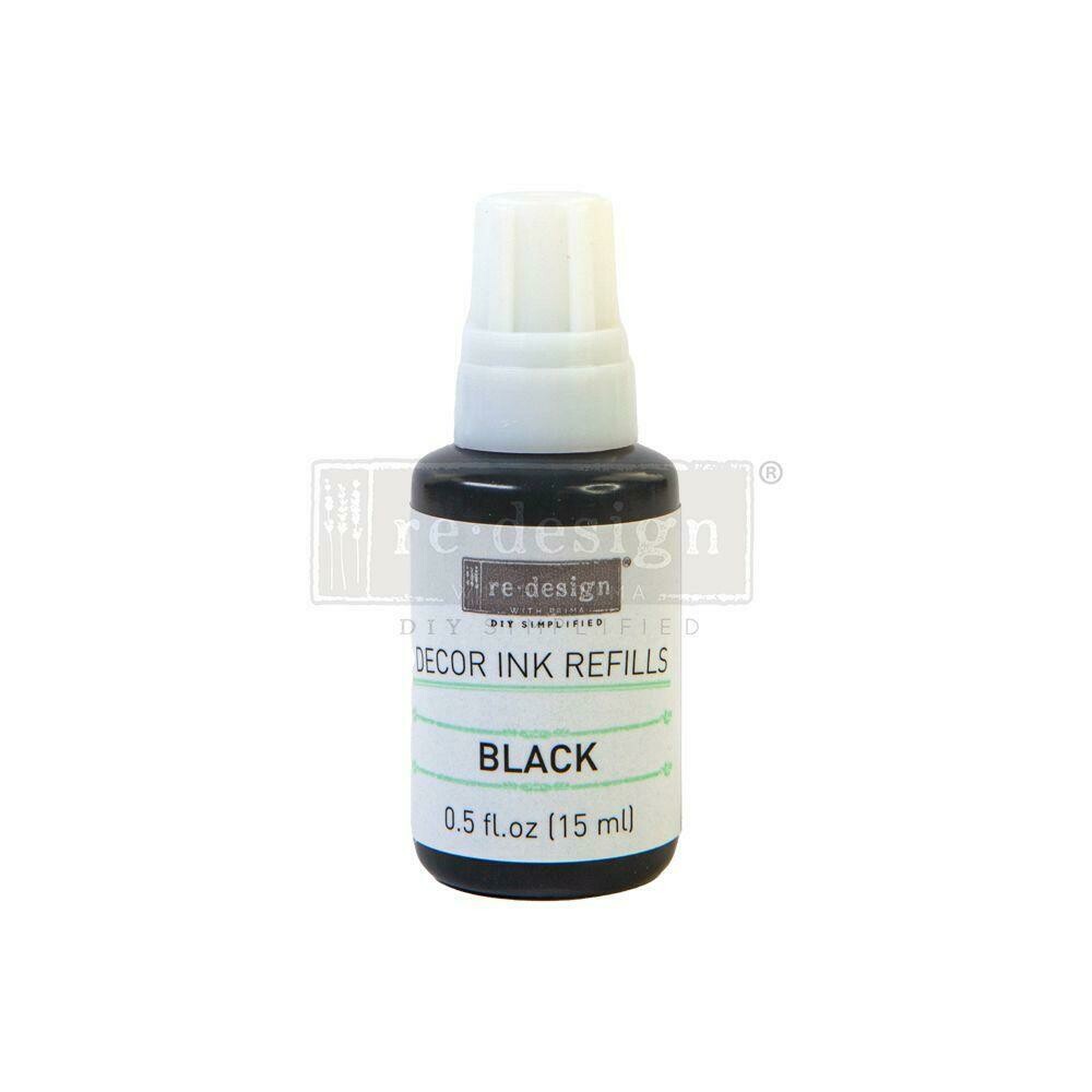 DÉCOR Ink Refill – Black - 0.5 oz refill