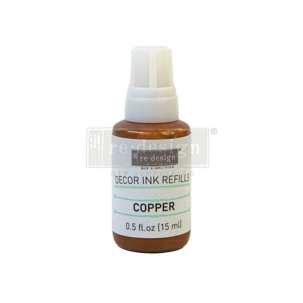 DÉCOR Ink Refill – Copper - 0.5 oz refill