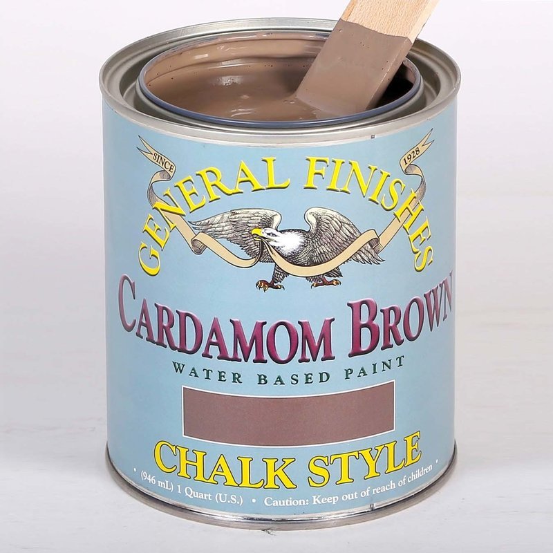 Clearance Cardamom Brown Chalk Style Paint
