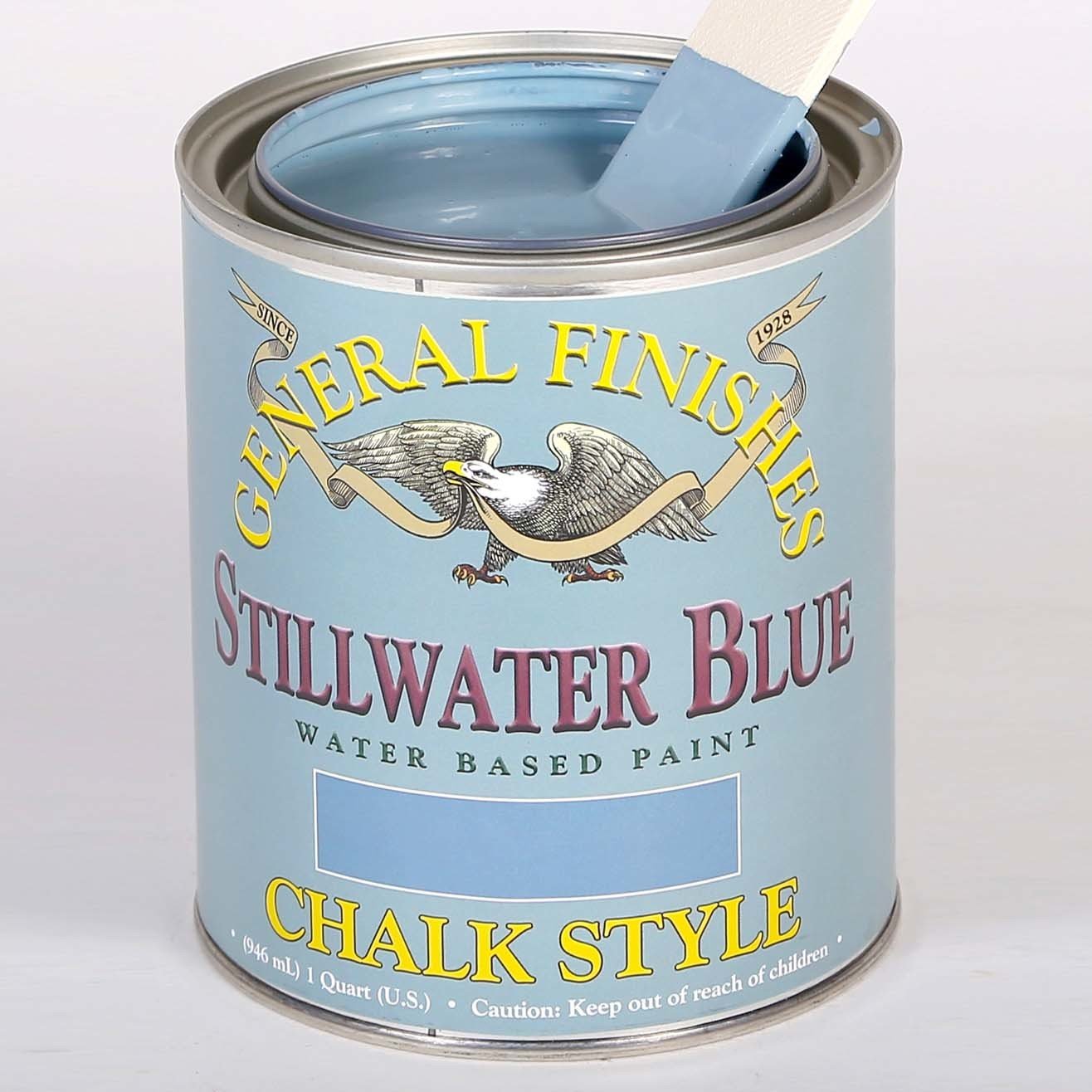 Clearance Stillwater Blue Chalk Style Paint