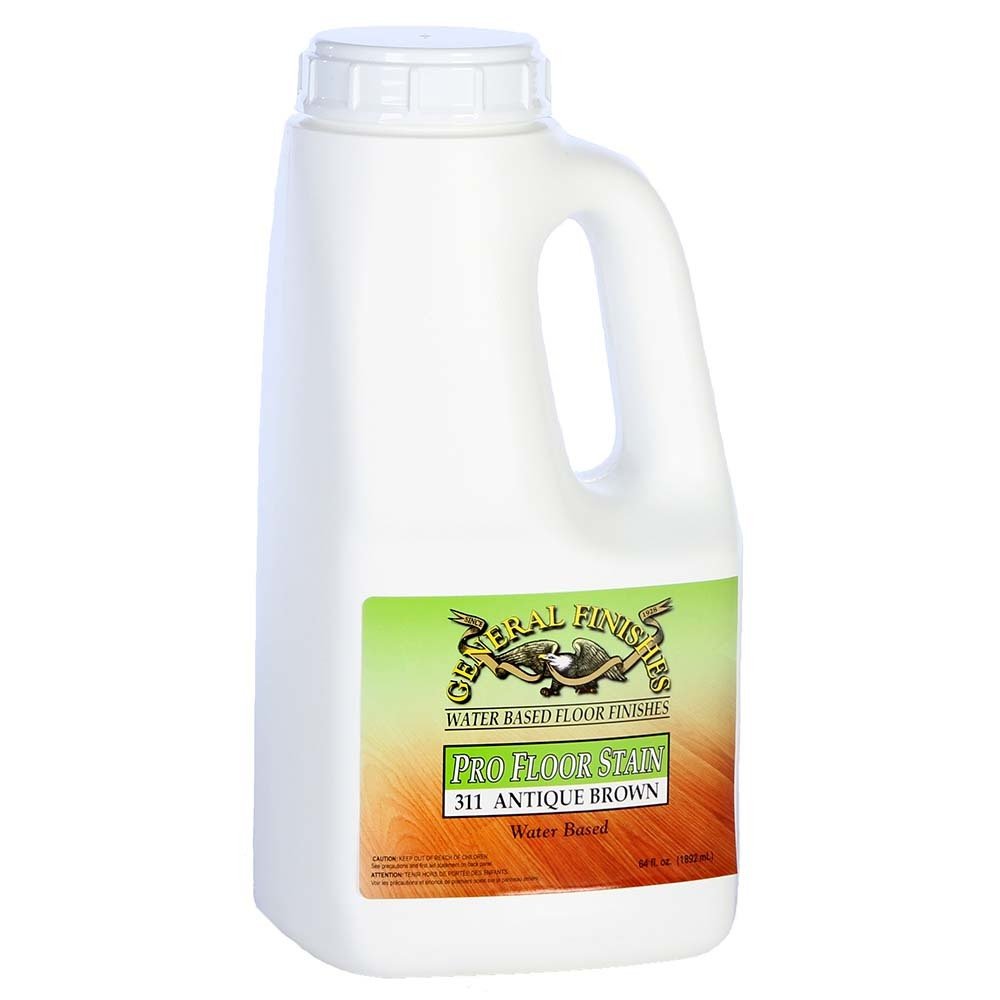 Antique Brown Pro Floor Stain, Size: Half Gallon