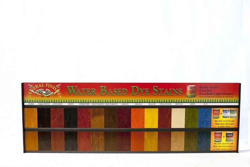 Dye Stain Display Board