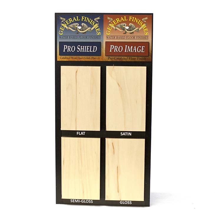 Pro Flooring Topcoat Display Board