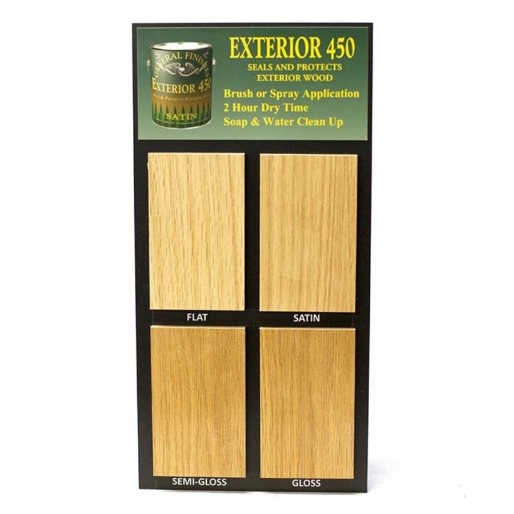 Exterior 450 Topcoat Display Board