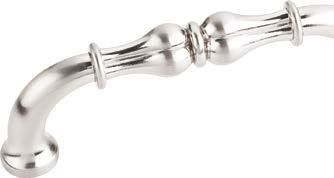 Bella Pull 818-96, Finish: Satin Nickel