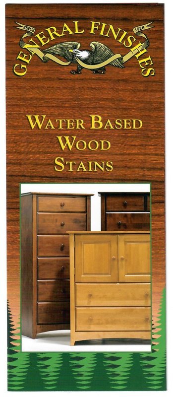 Water Based Wood Stain Brochure