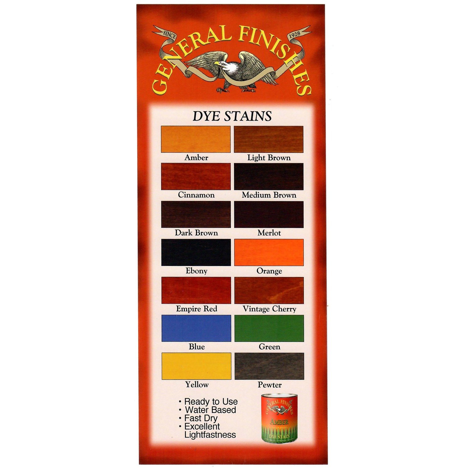 Dye Stain Brochure
