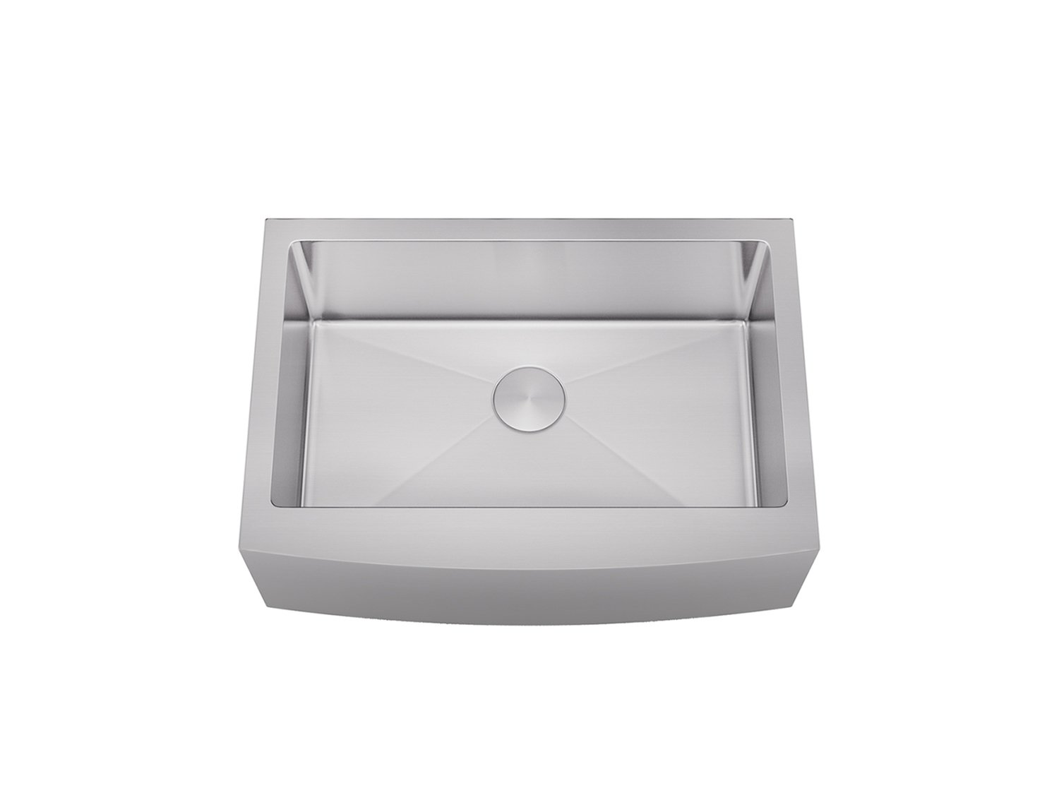 Farmhouse Stainless Steel Kitchen Sink - 30 x 21 Radius 15
