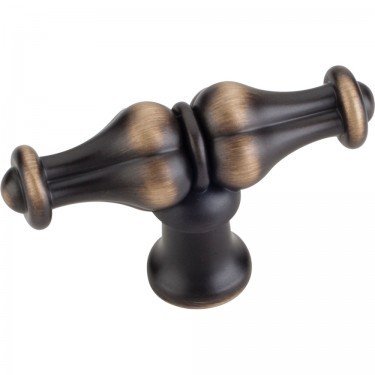 Bella Cabinet Knob 818L, Finishes: Antique Brushed Satin Brass