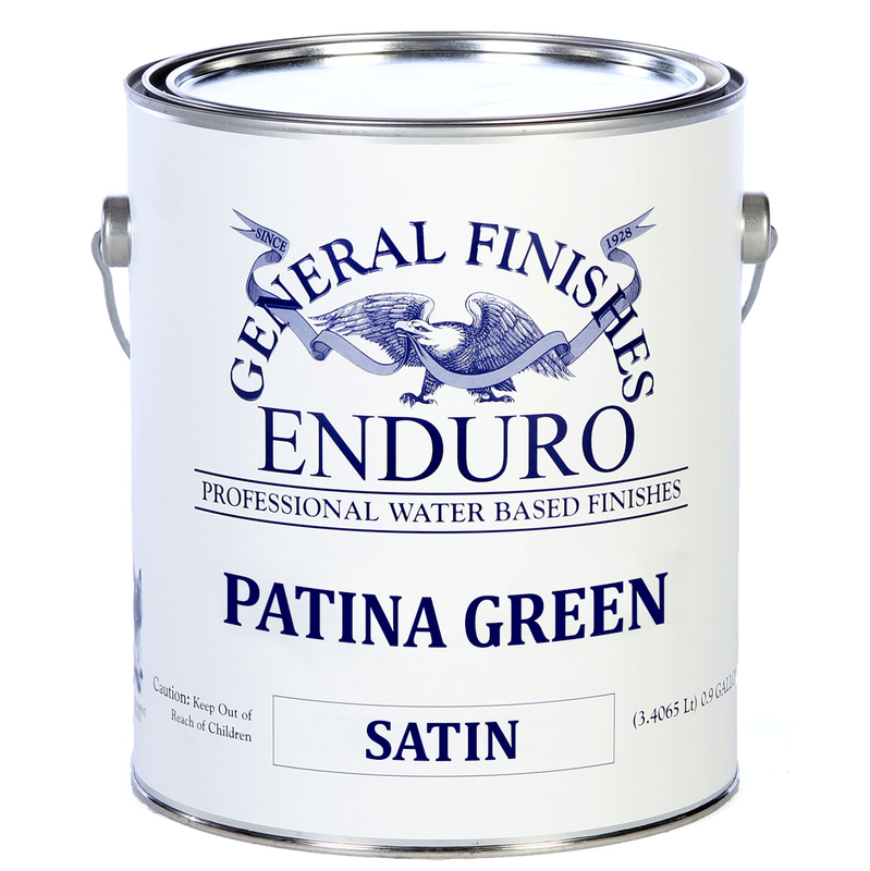Patina Green Poly Satin