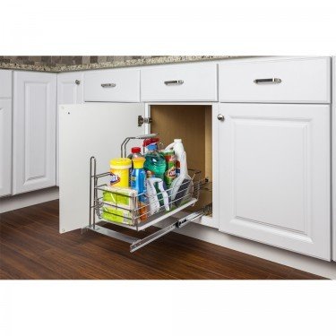 Cleaning Supply Caddy Pullout with Handle