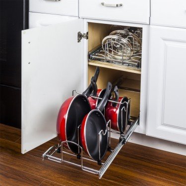 Cookware Organizer for 15&quot; Base Cabinet