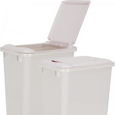 White Lid for 50 Quart Plastic Waste Container