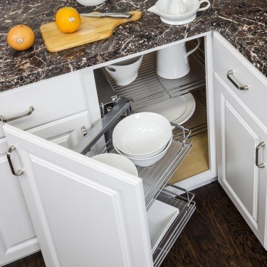 Door Mounted Universal Blind Corner Organizer for 15&quot; - 18&quot; Opening