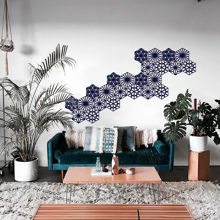 Garden Navy Blue Collection