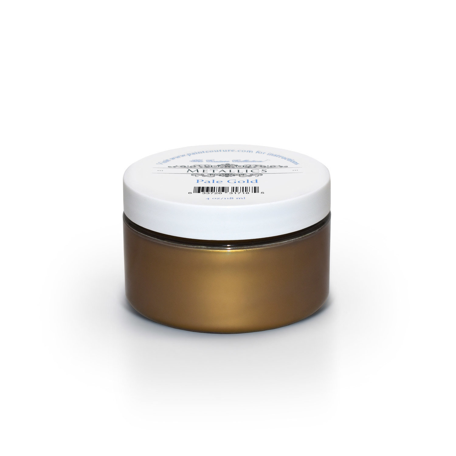 Paint Couture Metallic Paint - Pale Gold, Size: 4 oz