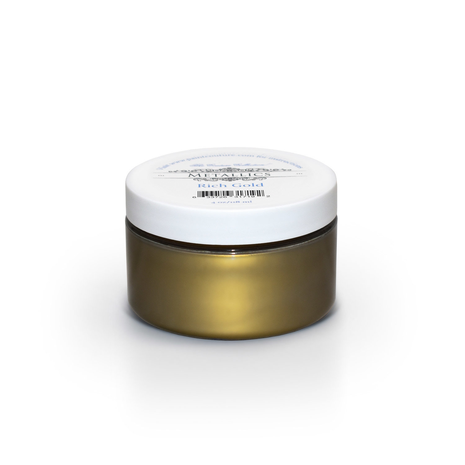 Paint Couture Metallic Paint - Rich Gold, Size: 4 oz
