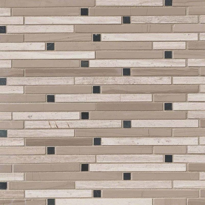 White Oak Blend Interlocking Honed