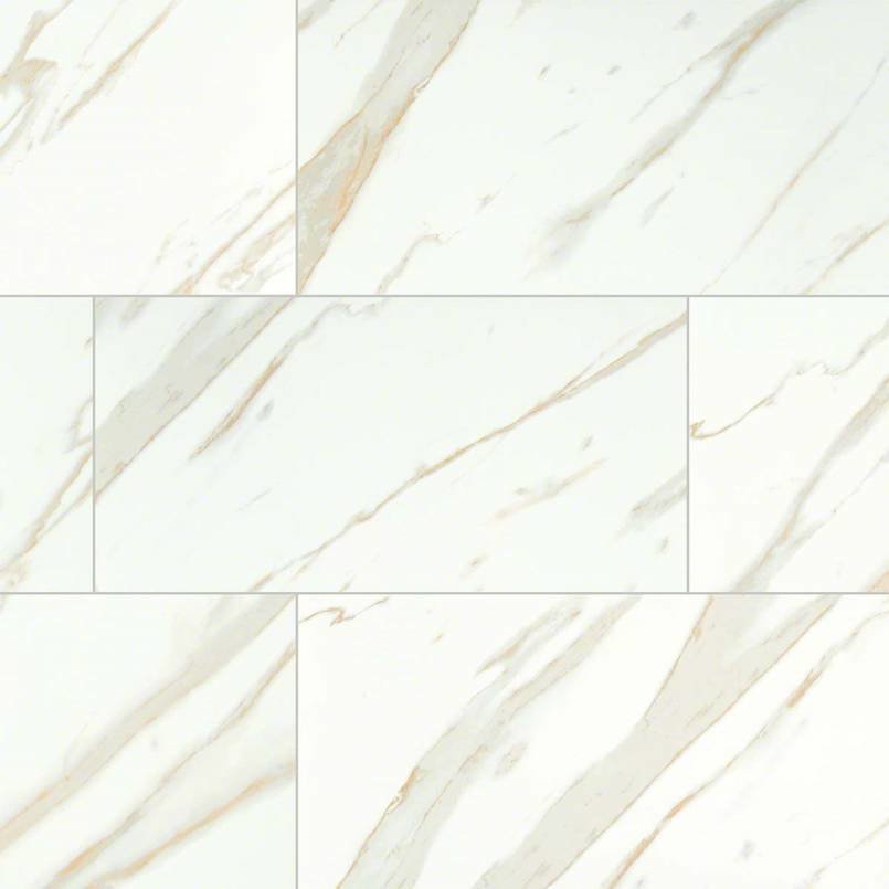Calacatta Matte Porcelain Tile 12x24