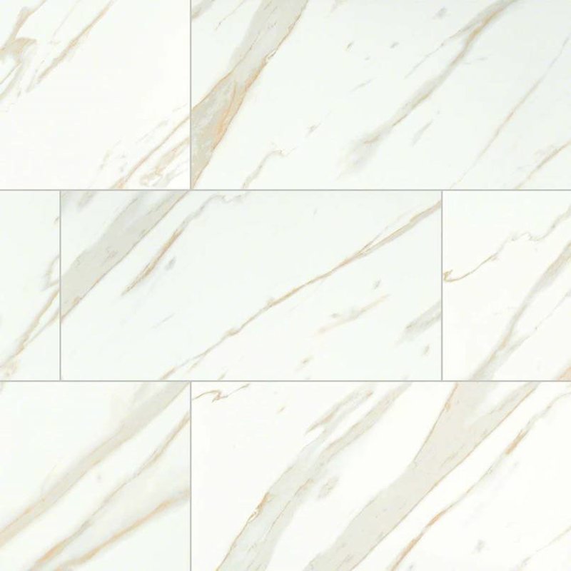 Calacatta Matte Porcelain Tile 12x24