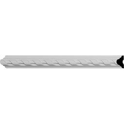 Valleriano Ribbon Panel Molding - 1 5/8&quot;H X 1&quot;P X 96&quot;L