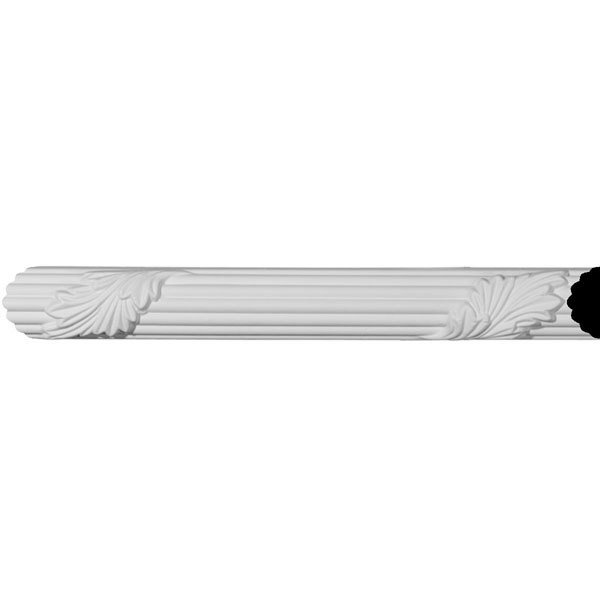 Reeded Acanthus Panel Molding - 1 3/4&quot;H X 1 1/8&quot;P X 94 1/2&quot;L