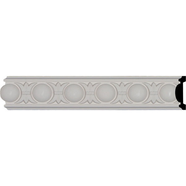 Raymond Egg and Dart Panel Molding - 2&quot;H X 5/8&quot;P X 96 1/8&quot;L