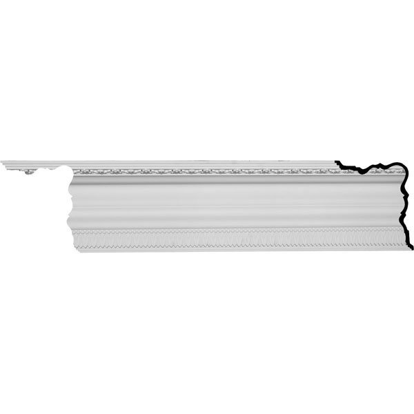 Coogan Crown Molding - 11 5/8&quot;H X 15 3/8&quot;P X 18 3/4&quot;F X 96 1/8&quot;L