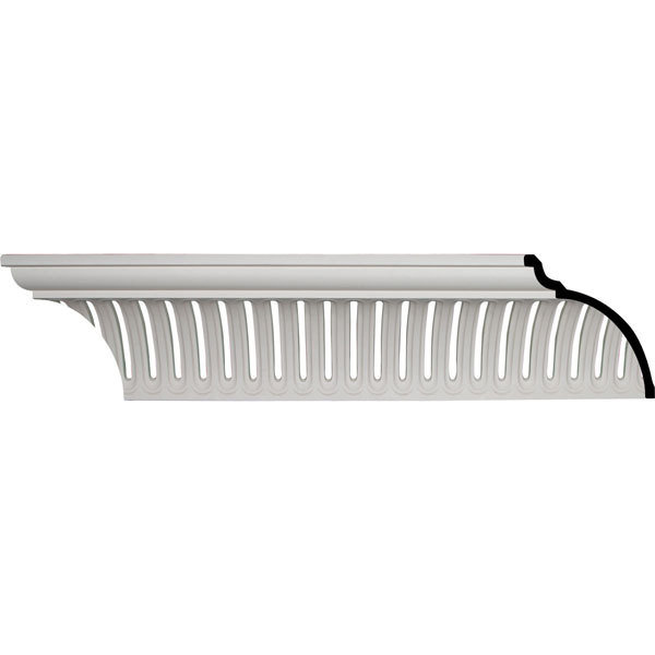 Melbourne Crown Molding - 12&quot;H X 15 3/8&quot;P X 15 7/8&quot;F X 95 7/8&quot;L