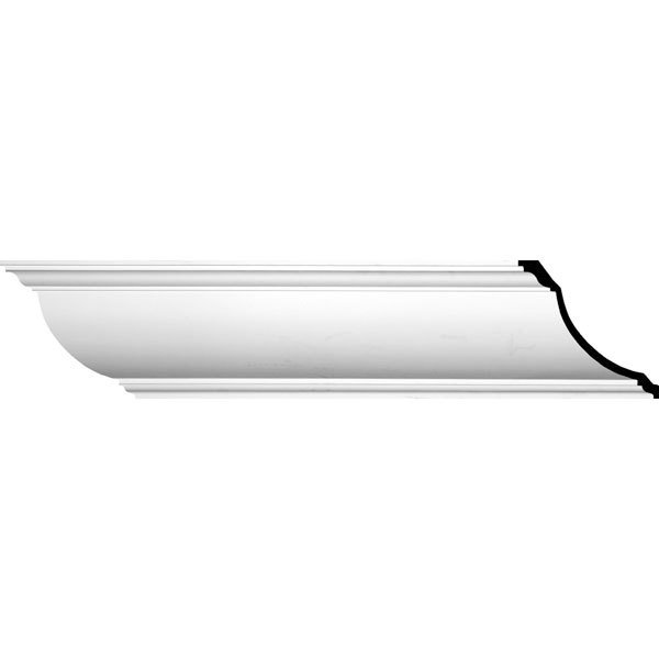 Claremont Crown Molding - 11 7/8&quot;H X 11 7/8&quot;P X 16 5/8&quot;F X 94 1/2&quot;L