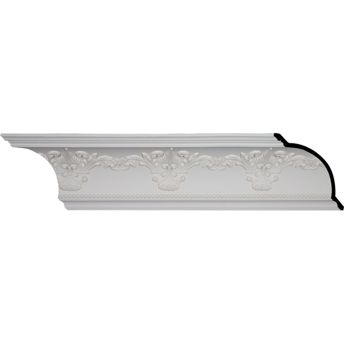 Sydney Crown Molding - 9 1/2&quot;H X 10&quot;P X 13 3/4 &quot;F X 96 1/8&quot;L