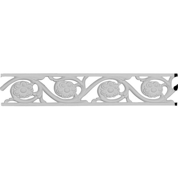 Delfina Pierced Panel Molding - 2 1/8&quot;H X 3/8&quot;P X 79&quot;L