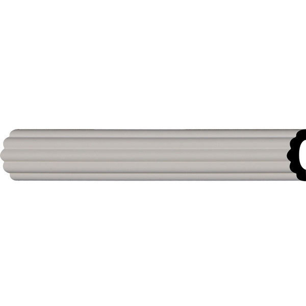 Reeded Panel Molding - 2 1/8&quot;H X 3/4&quot;P X 96 1/4&quot;L