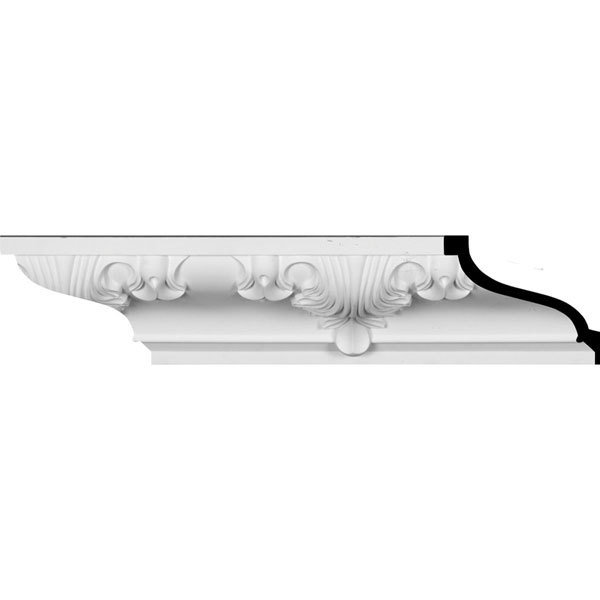 Alexandria Crown Molding - 8 3/4&quot;H X 7&quot;P X 11 1/4&quot;F X 96&quot;L