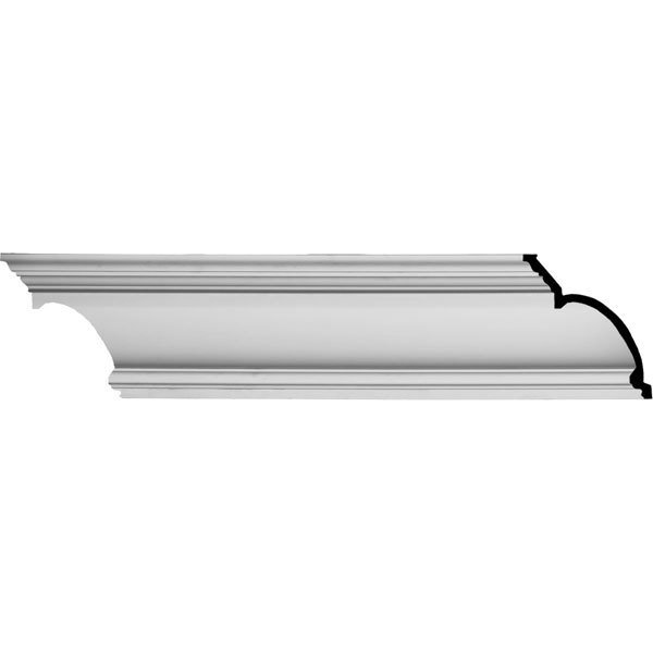 Foster Crown Molding - 8 1/4&quot;H X 6 5/8&quot;P X 10 5/8&quot;F X 94 1/2&quot;L