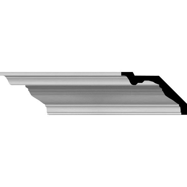 Antonio Crown Molding - 4&quot;H X 9&quot;P X 10 1/4&quot;F X 94 1/2&quot;L