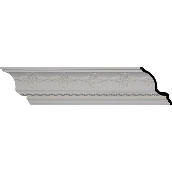 Egg and Dart Crown Molding - 6 1/4&quot;H X 7&quot;P X 9 3/8&quot;F X 96 1/8&quot;L
