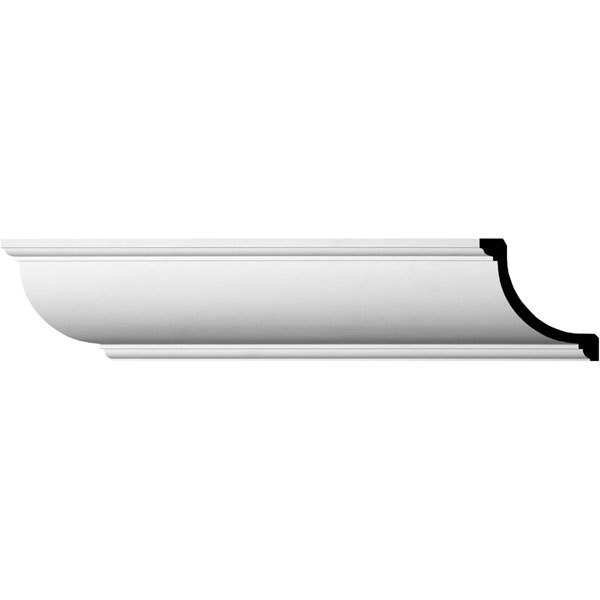 Claremont Crown Molding - 6 3/8&quot;H X 6 3/8&quot;P X 9&quot;F X 96&quot;L