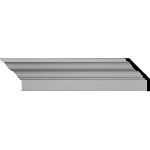 Fascia Crown Molding - 6 7/8&quot;H X 5 1/2&quot;P X 8 7/8&quot;F X 96&quot;L