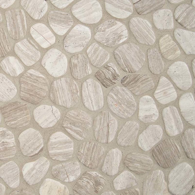 White Oak Pebbled Tumble Pattern