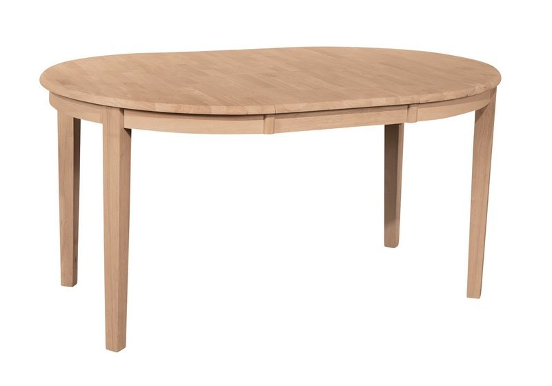 Contemporary Butterfly Table with Half bullnose edge