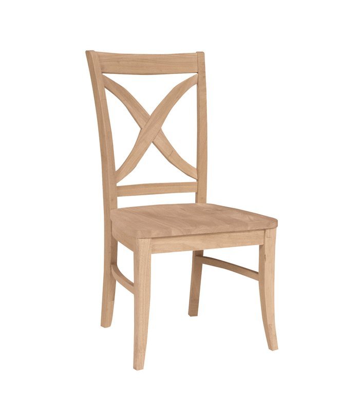 &quot;X&quot; Back Vineyard Chair - Assembled