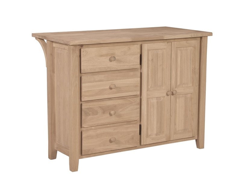 Vineyard Island 48&quot;W x 24&quot;D x 36&quot;H - Assembled